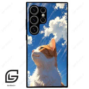 قاب گوشی سامسونگ اس 24 اولترا (Galaxy S24 Ultra ) طرح گربه کد 2366