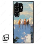 قاب گوشی سامسونگ اس 24 اولترا (Galaxy S24 Ultra ) طرح گربه کد 2367