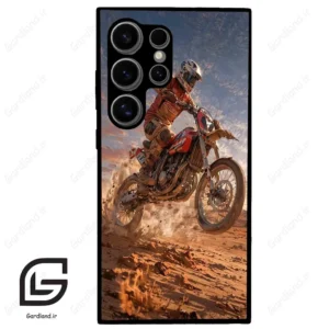 قاب گوشی سامسونگ اس 24 اولترا (Galaxy S24 Ultra ) طرح موتورسوار کد 2370