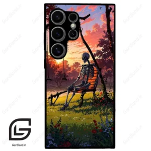 قاب گوشی سامسونگ اس 24 اولترا (Galaxy S24 Ultra ) طرح اسکلت کد 2373