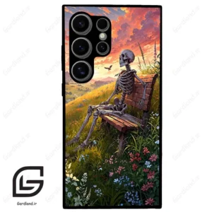 قاب گوشی سامسونگ اس 24 اولترا (Galaxy S24 Ultra ) طرح اسکلت کد 2374
