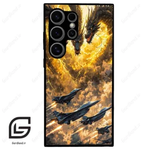 قاب گوشی سامسونگ اس 24 اولترا (Galaxy S24 Ultra ) طرح گودزیلا کد 2377