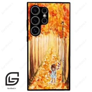 قاب گوشی سامسونگ اس 24 اولترا (Galaxy S24 Ultra ) طرح پاییزی کد 2386