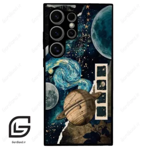 قاب گوشی سامسونگ اس 24 اولترا (Galaxy S24 Ultra ) طرح کهکشان کد 2401