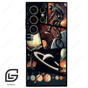 قاب گوشی سامسونگ اس 24 اولترا (Galaxy S24 Ultra ) طرح فضانورد کد 2415