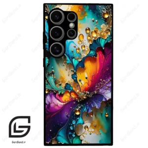 قاب گوشی سامسونگ اس 24 اولترا (Galaxy S24 Ultra ) طرح ابرنگی کد 2447