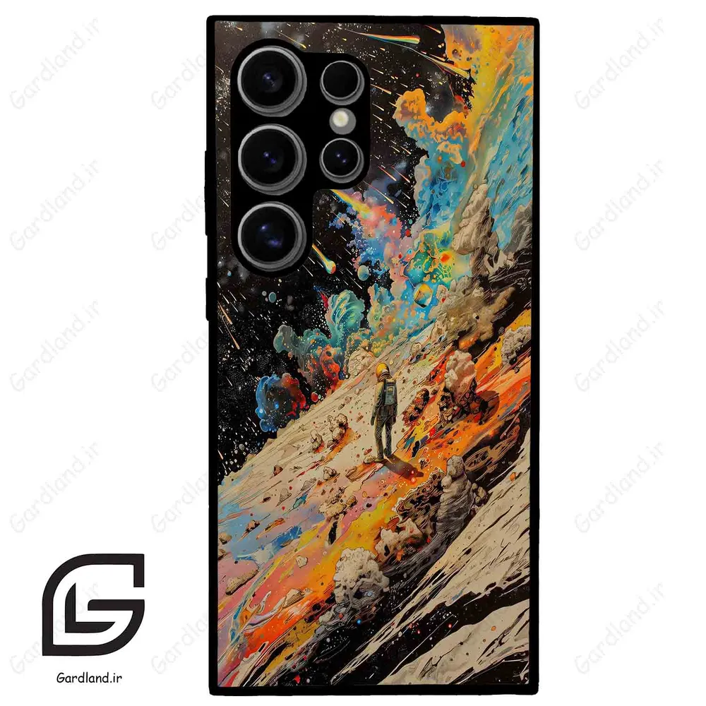 قاب گوشی سامسونگ اس 24 اولترا (Galaxy S24 Ultra ) طرح فضانورد کد 2450