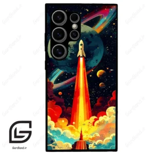 قاب گوشی سامسونگ اس 24 اولترا (Galaxy S24 Ultra ) طرح موشک کد 2463