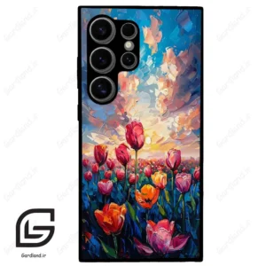 قاب گوشی سامسونگ اس 24 اولترا (Galaxy S24 Ultra ) طرح گل کد 2466