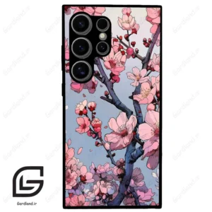 قاب گوشی سامسونگ اس 24 اولترا (Galaxy S24 Ultra ) طرح شکوفه کد 2481