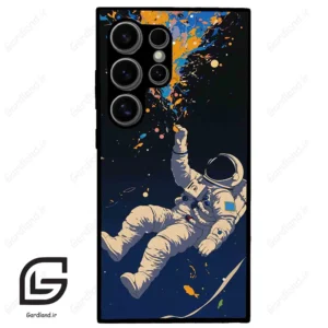 قاب گوشی سامسونگ اس 24 اولترا (Galaxy S24 Ultra ) طرح فضانورد کد 2484