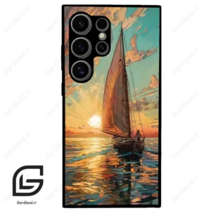 قاب گوشی سامسونگ اس 24 اولترا (Galaxy S24 Ultra ) طرح قایق کد 2485