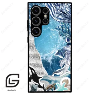 قاب گوشی سامسونگ اس 24 اولترا (Galaxy S24 Ultra ) طرح دریا کد 2516