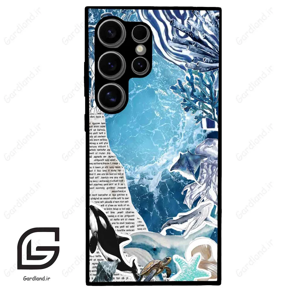 قاب گوشی سامسونگ اس 24 اولترا (Galaxy S24 Ultra ) طرح دریا کد 2516