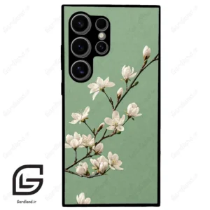 قاب گوشی سامسونگ اس 24 اولترا (Galaxy S24 Ultra ) طرح شکوفه کد 2524