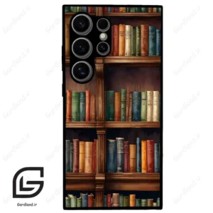 قاب گوشی سامسونگ اس 24 اولترا (Galaxy S24 Ultra ) طرح کتابخانه کد 2527