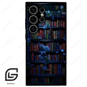 قاب گوشی سامسونگ اس 24 اولترا (Galaxy S24 Ultra ) طرح کتابخانه کد 2528