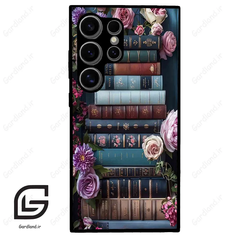 قاب گوشی سامسونگ اس 24 اولترا (Galaxy S24 Ultra ) طرح کتابخانه کد 2530