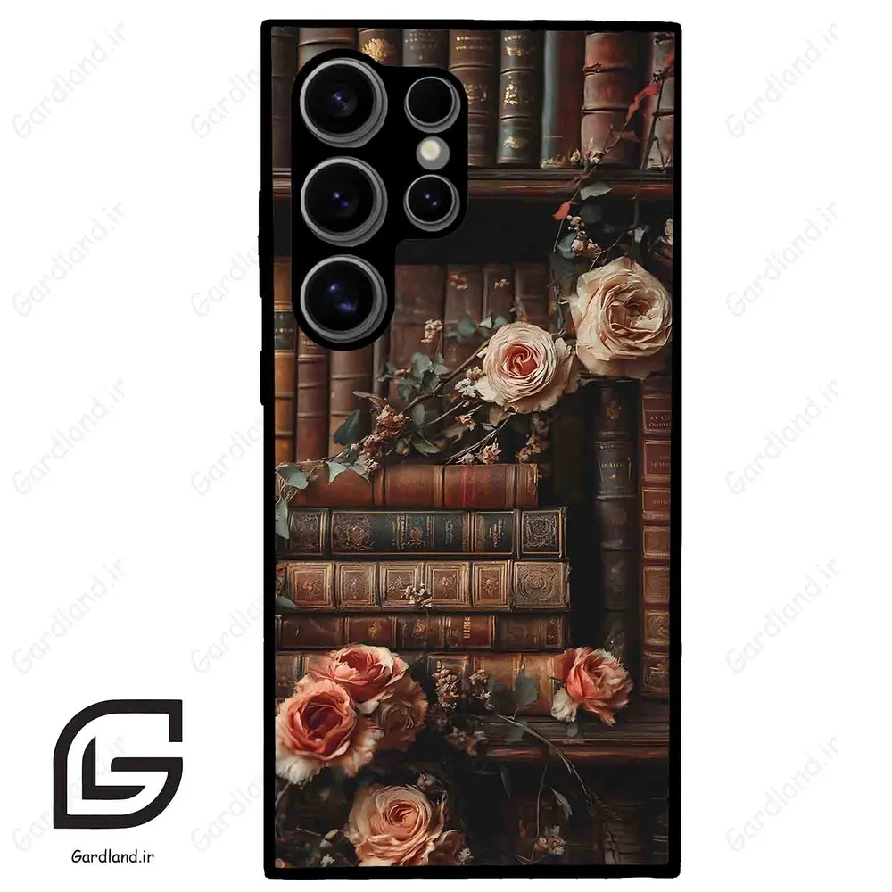 قاب گوشی سامسونگ اس 24 اولترا (Galaxy S24 Ultra ) طرح کتابخانه کد 2531
