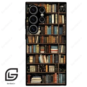 قاب گوشی سامسونگ اس 24 اولترا (Galaxy S24 Ultra ) طرح کتابخانه کد 2533