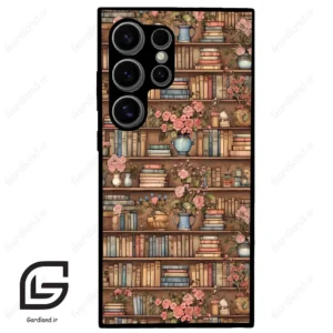 قاب گوشی سامسونگ اس 24 اولترا (Galaxy S24 Ultra ) طرح کتابخانه کد 2535