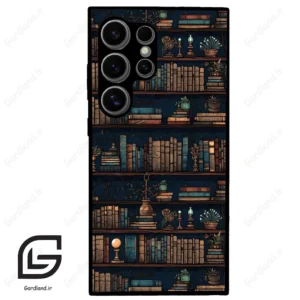 قاب گوشی سامسونگ اس 24 اولترا (Galaxy S24 Ultra ) طرح کتابخانه کد 2536