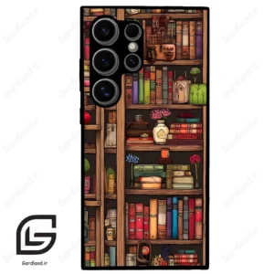 قاب گوشی سامسونگ اس 24 اولترا (Galaxy S24 Ultra ) طرح کتابخانه کد 2537