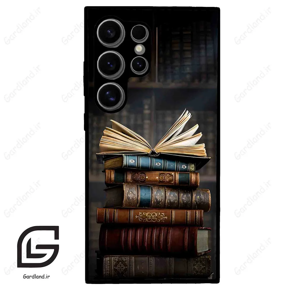 قاب گوشی سامسونگ اس 24 اولترا (Galaxy S24 Ultra ) طرح کتابخانه کد 2539