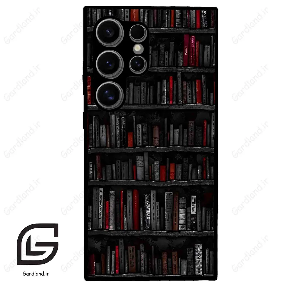 قاب گوشی سامسونگ اس 24 اولترا (Galaxy S24 Ultra ) طرح کتابخانه کد 2540
