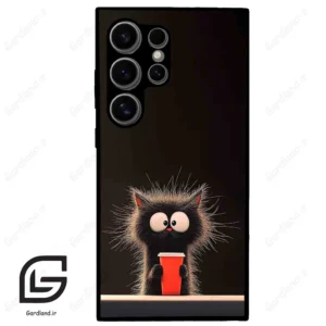قاب گوشی سامسونگ اس 24 اولترا (Galaxy S24 Ultra ) طرح گربه کد 2580