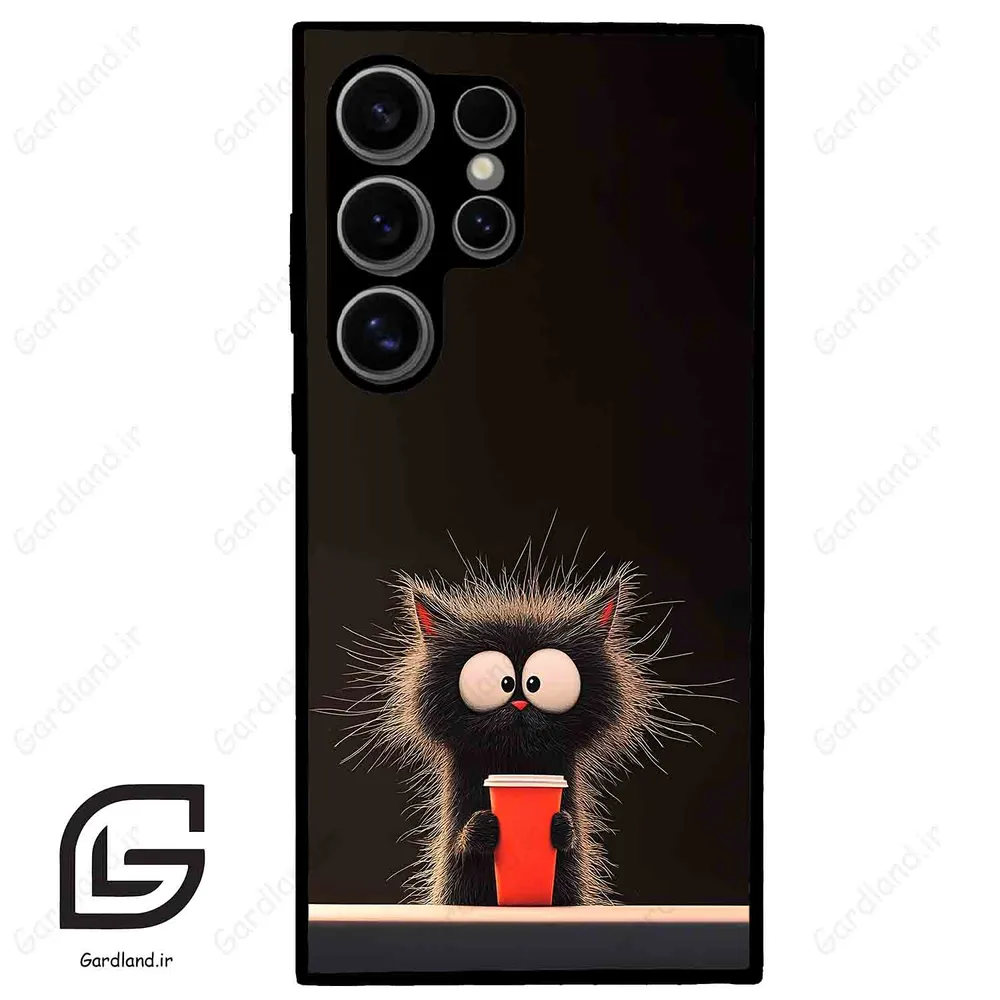قاب گوشی سامسونگ اس 24 اولترا (Galaxy S24 Ultra ) طرح گربه کد 2580