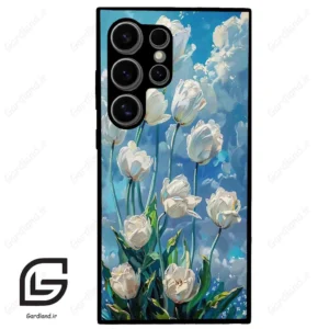 قاب گوشی سامسونگ اس 24 اولترا (Galaxy S24 Ultra ) طرح گل کد 2597