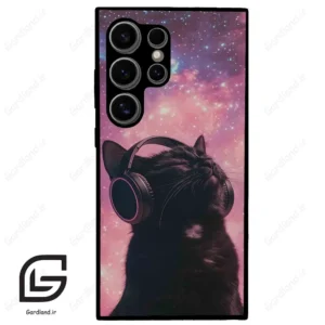 قاب گوشی سامسونگ اس 24 اولترا (Galaxy S24 Ultra ) طرح گربه کد 2641