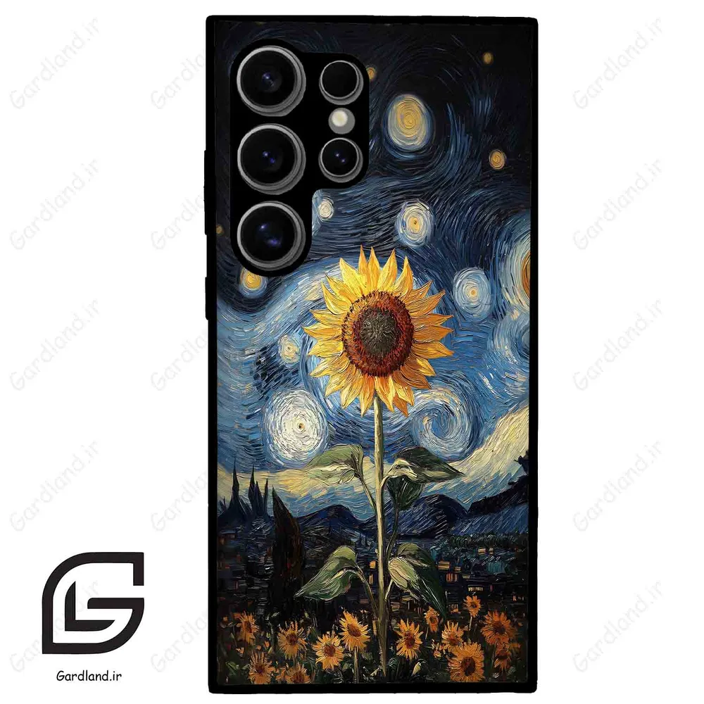 قاب گوشی سامسونگ اس 24 اولترا (Galaxy S24 Ultra ) طرح افتابگردان کد 2652