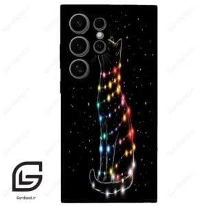 قاب گوشی سامسونگ اس 24 اولترا (Galaxy S24 Ultra ) طرح گربه کد 2653