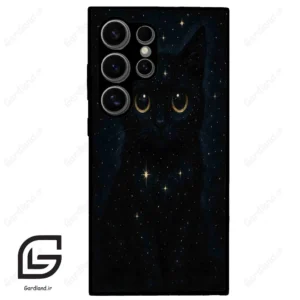 قاب گوشی سامسونگ اس 24 اولترا (Galaxy S24 Ultra ) طرح گربه کد 2655