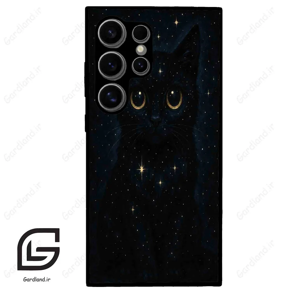 قاب گوشی سامسونگ اس 24 اولترا (Galaxy S24 Ultra ) طرح گربه کد 2655