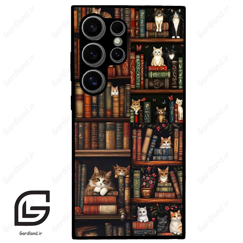 قاب گوشی سامسونگ اس 24 اولترا (Galaxy S24 Ultra ) طرح کتابخانه کد 2675