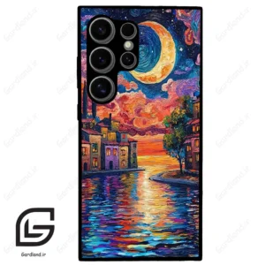 قاب گوشی سامسونگ اس 24 اولترا (Galaxy S24 Ultra ) طرح ماه کد 2699