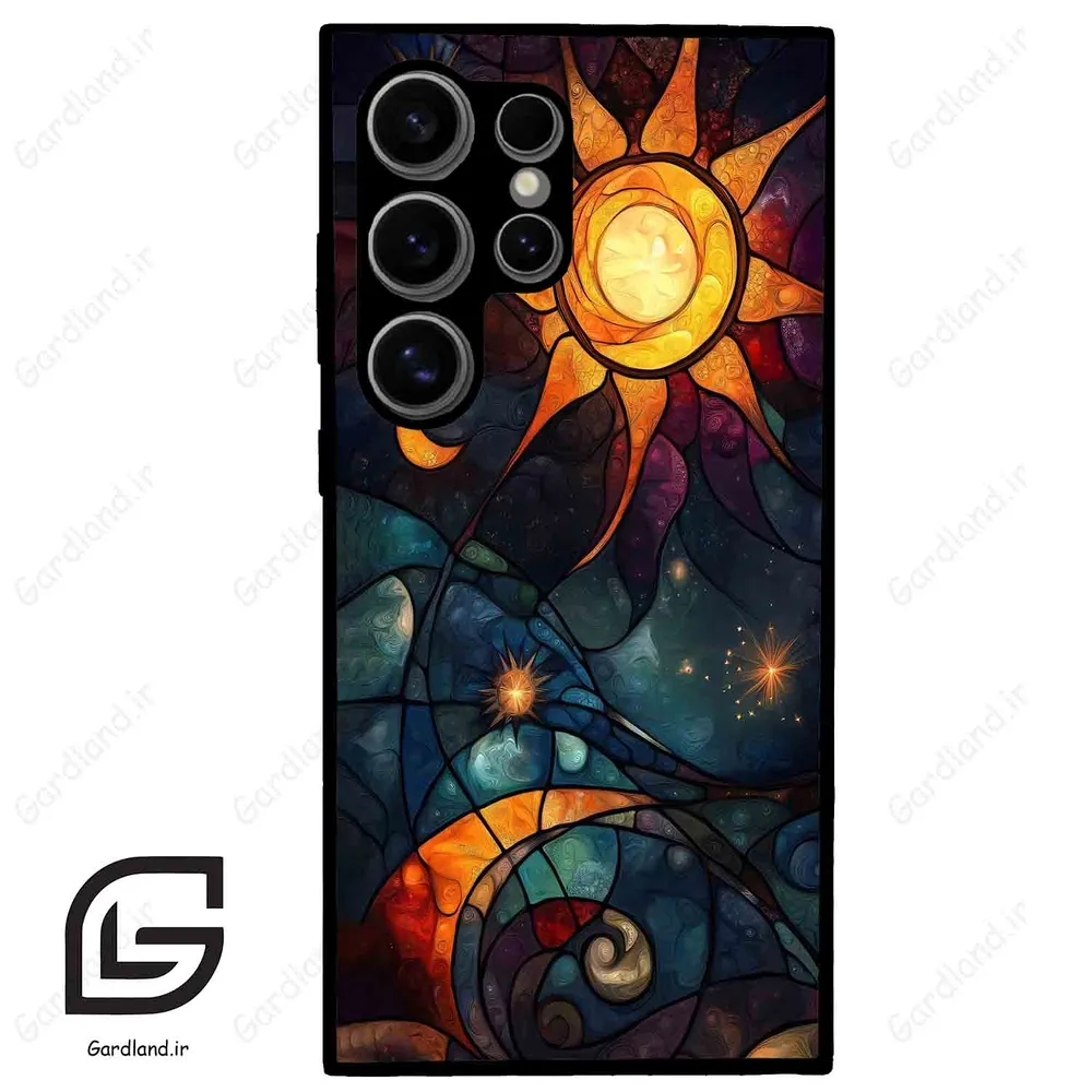 قاب گوشی سامسونگ اس 24 اولترا (Galaxy S24 Ultra ) طرح خورشید کد 2707