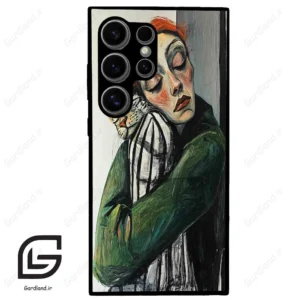 قاب گوشی سامسونگ اس 24 اولترا (Galaxy S24 Ultra ) طرح گربه کد 2709