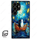 قاب گوشی سامسونگ اس 24 اولترا (Galaxy S24 Ultra ) طرح گربه کد 2727