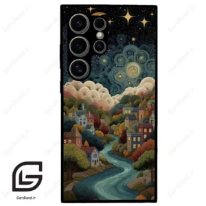 قاب گوشی سامسونگ اس 24 اولترا (Galaxy S24 Ultra ) طرح دهکده کد 2736