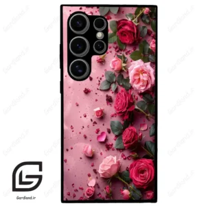 قاب گوشی سامسونگ اس 24 اولترا (Galaxy S24 Ultra ) طرح رز کد 2744