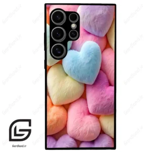 قاب گوشی سامسونگ اس 24 اولترا (Galaxy S24 Ultra ) طرح قلبی کد 2782