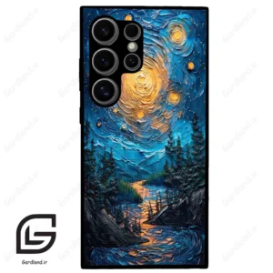 قاب گوشی سامسونگ اس 24 اولترا (Galaxy S24 Ultra ) طرح ابرنگ کد 2792