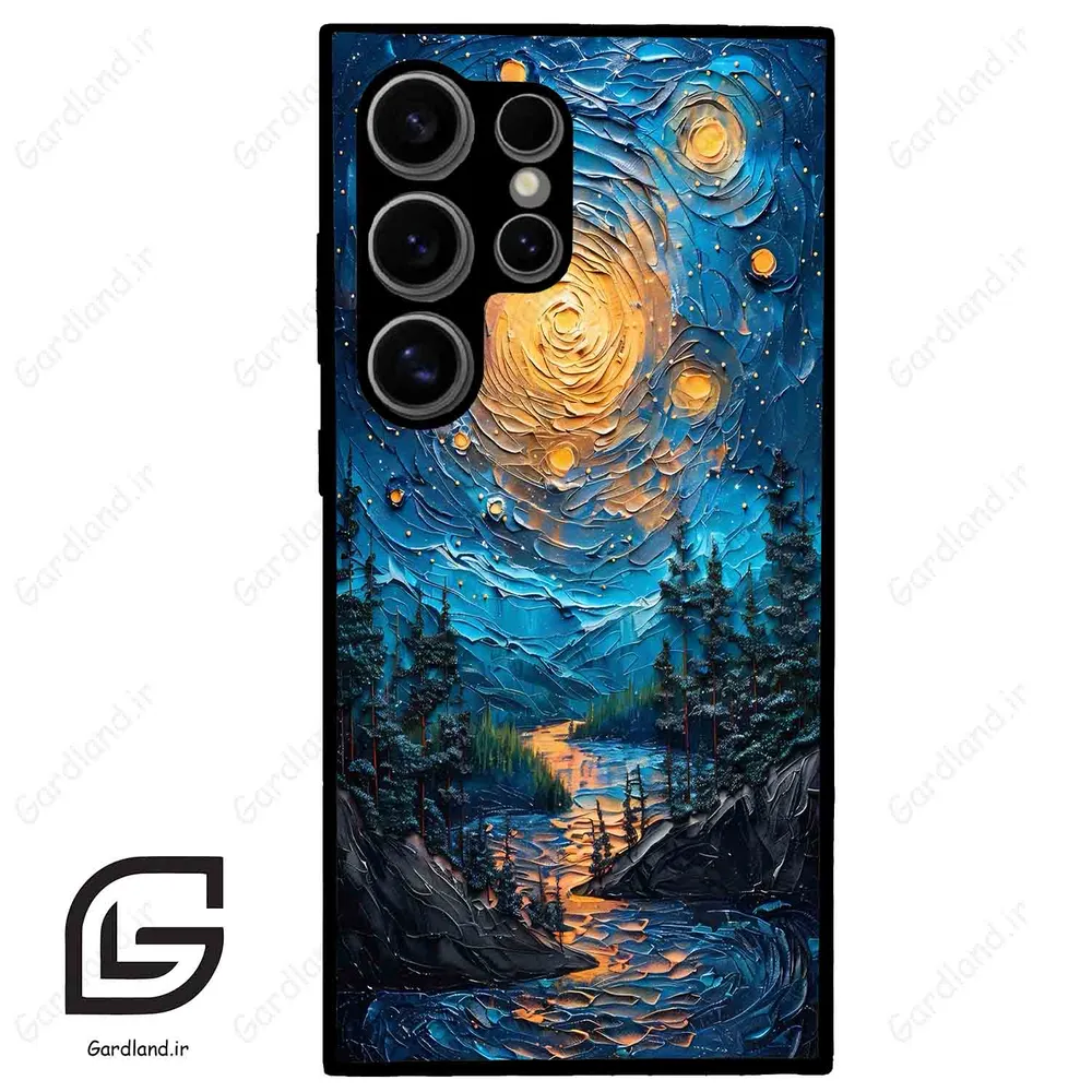 قاب گوشی سامسونگ اس 24 اولترا (Galaxy S24 Ultra ) طرح ابرنگ کد 2792