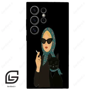 قاب گوشی سامسونگ اس 24 اولترا (Galaxy S24 Ultra ) طرح خانومی کد 2810