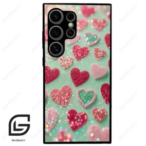 قاب گوشی سامسونگ اس 24 اولترا (Galaxy S24 Ultra ) طرح قلب کد 2812
