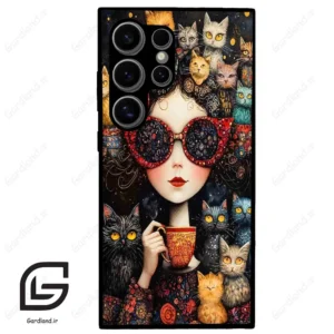 قاب گوشی سامسونگ اس 24 اولترا (Galaxy S24 Ultra ) طرح دخترانه کد 2829